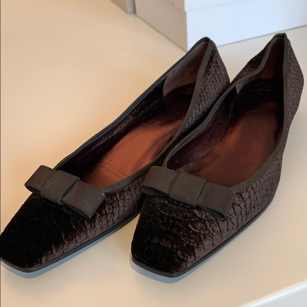 NWT Delman Flats from Bergdorf Goodman